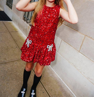 Lola + The Boys - Ruby Bows Dress