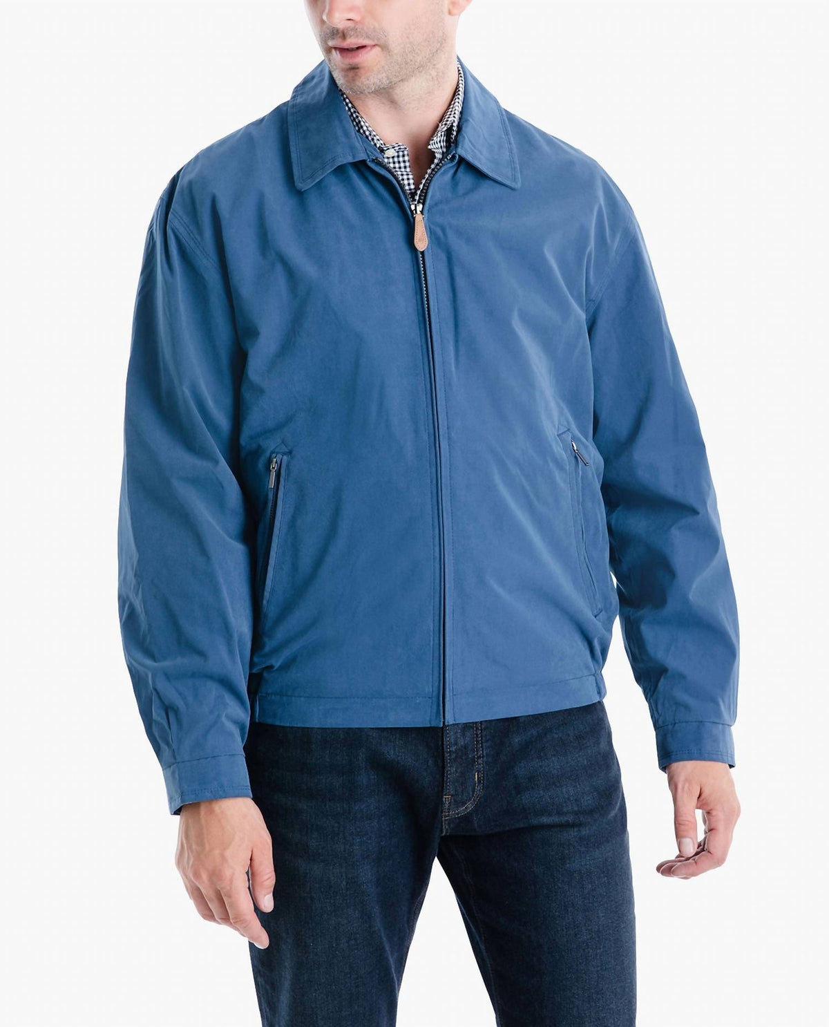 London Fog - Auburn Light Weight Zip Front Golf Jacket