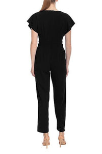 London Times - Dolman Cap Sleeve Jumpsuit - black - clothing - jumpsuits