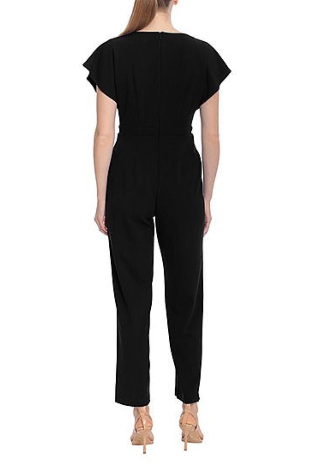 London Times - Dolman Cap Sleeve Jumpsuit - black - clothing - jumpsuits