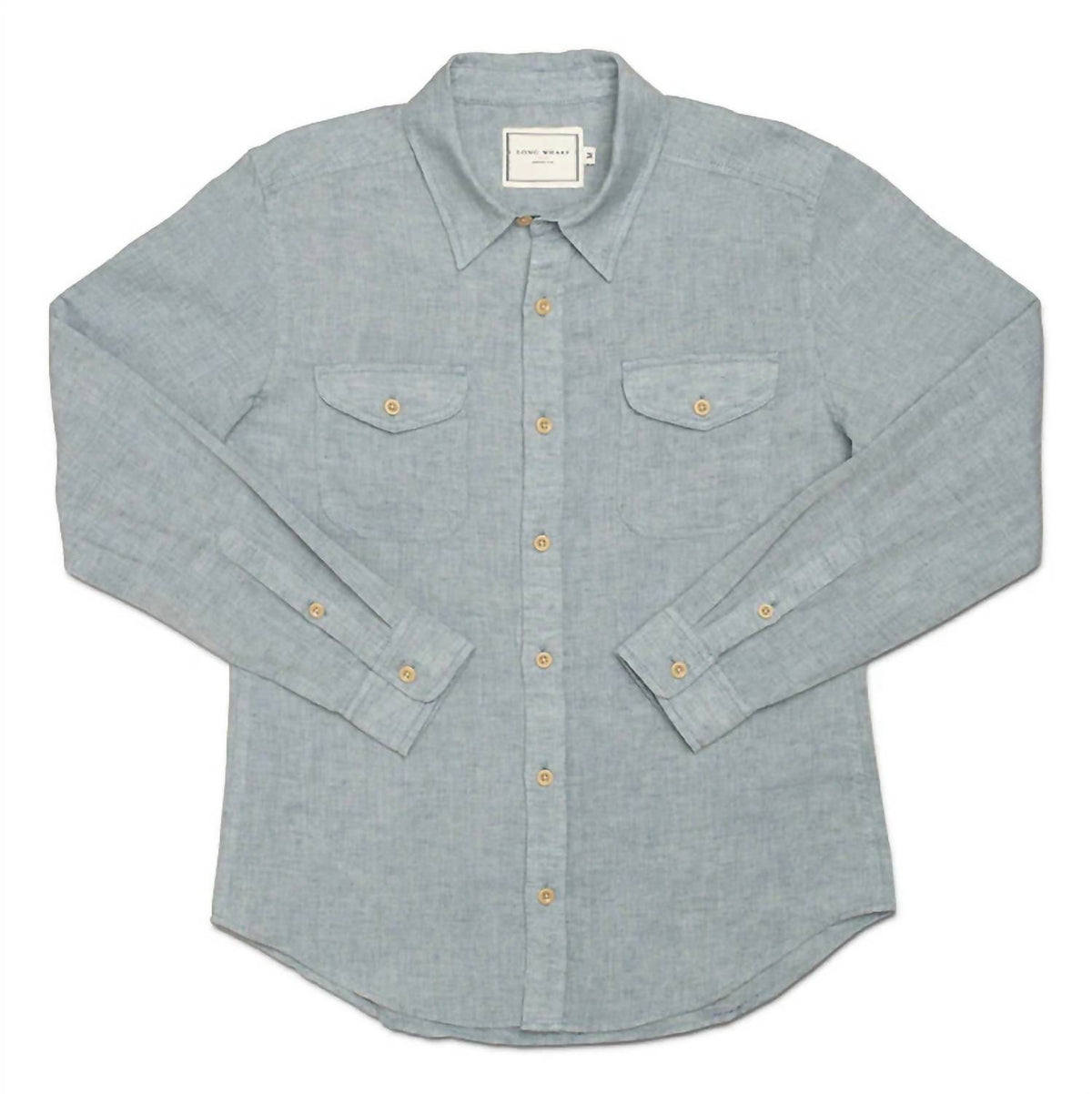 Long Wharf Supply Co. - Men's Seawell Linen Work Shirt