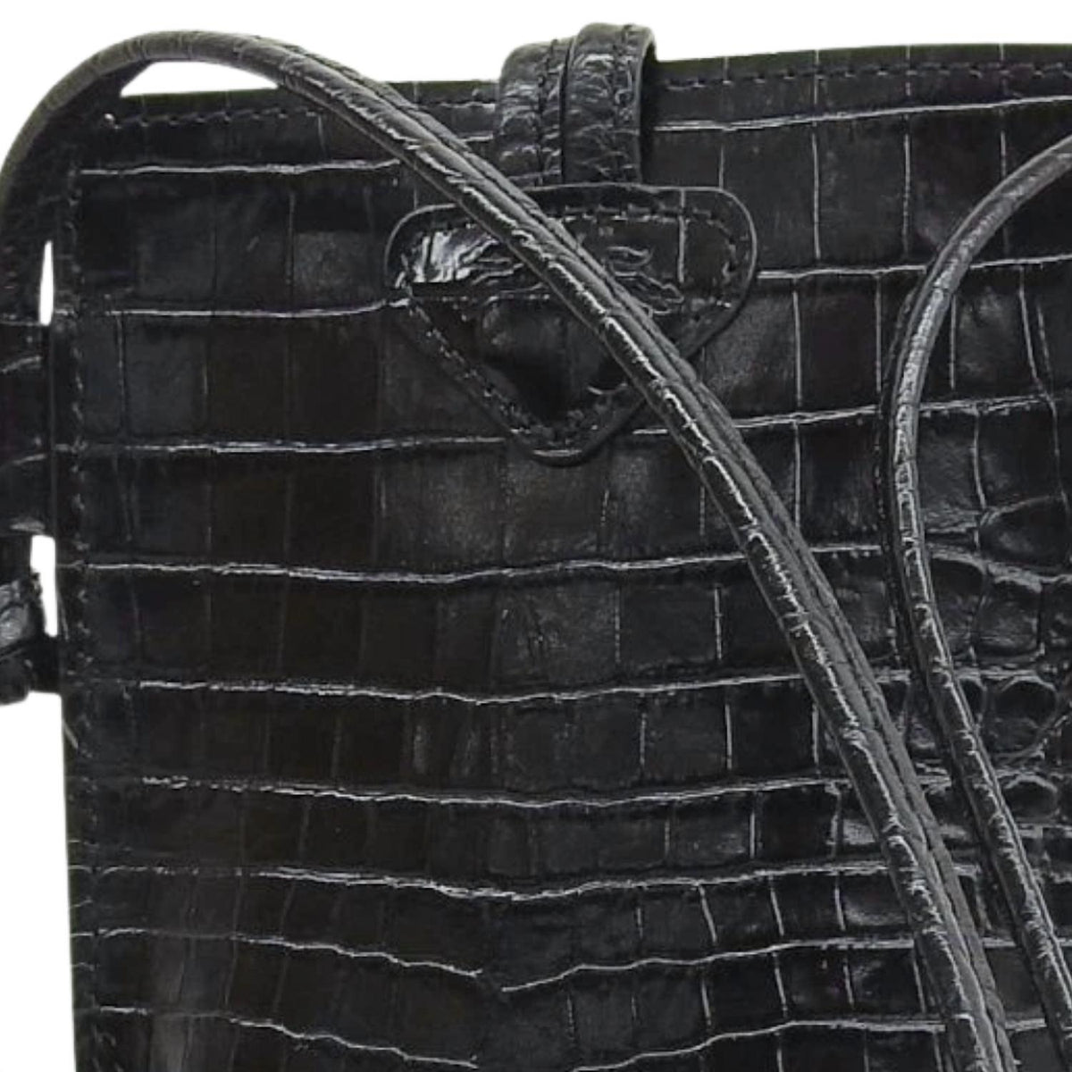 Longchamp - Le Roseau Croc Phone Case