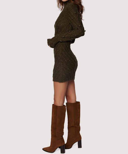 Lost + Wander - Adelina Mini Dress - acrylic - clothing - dresses