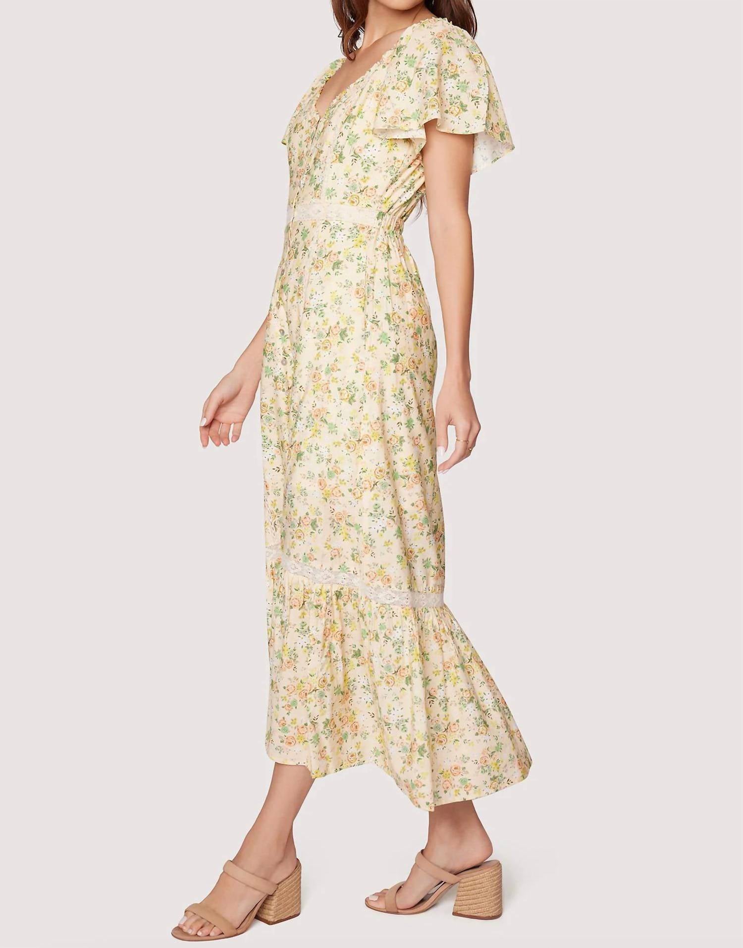 Lost + Wander - EARTH ANGEL MAXI DRESS - clothing - dresses - floral