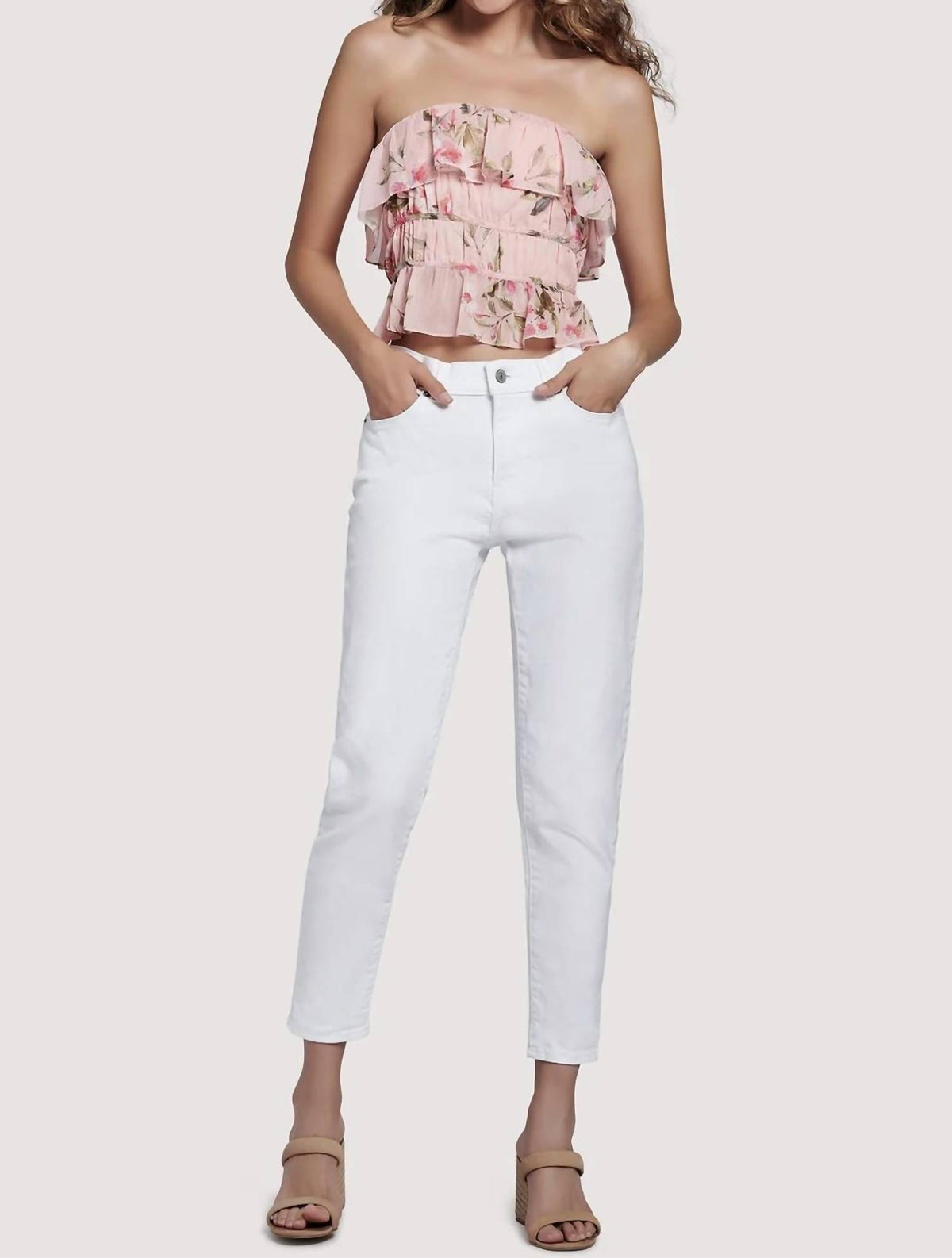 Lost + Wander - Sunset Fleurs Top