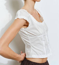 Loucia - Ingrid Ruffle Top