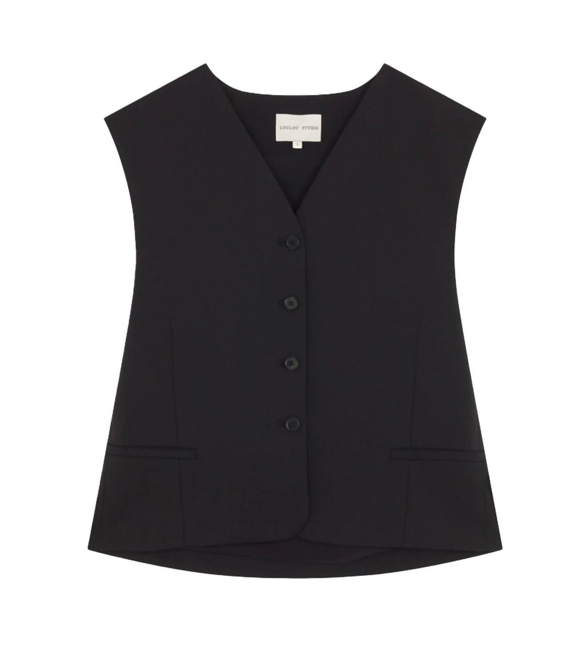 Loulou Studio - Teora Sleeveless Vest