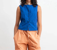 Loup - Hannah Cropped Tie Vest