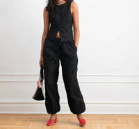 Loup - Nara Parachute Leg Drawstring Pants