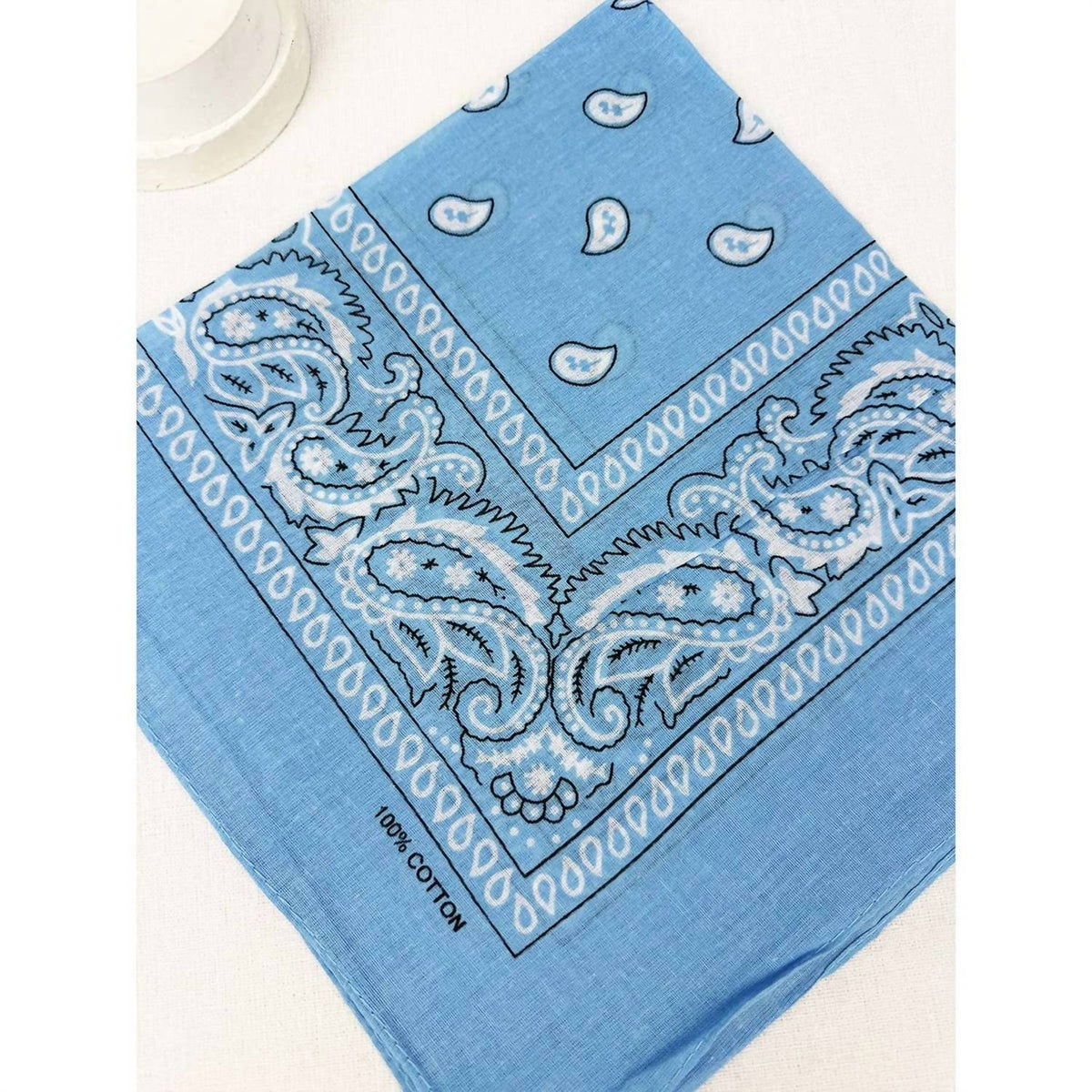 Love And Repeat - Unisex Paisley Pattern Bandana