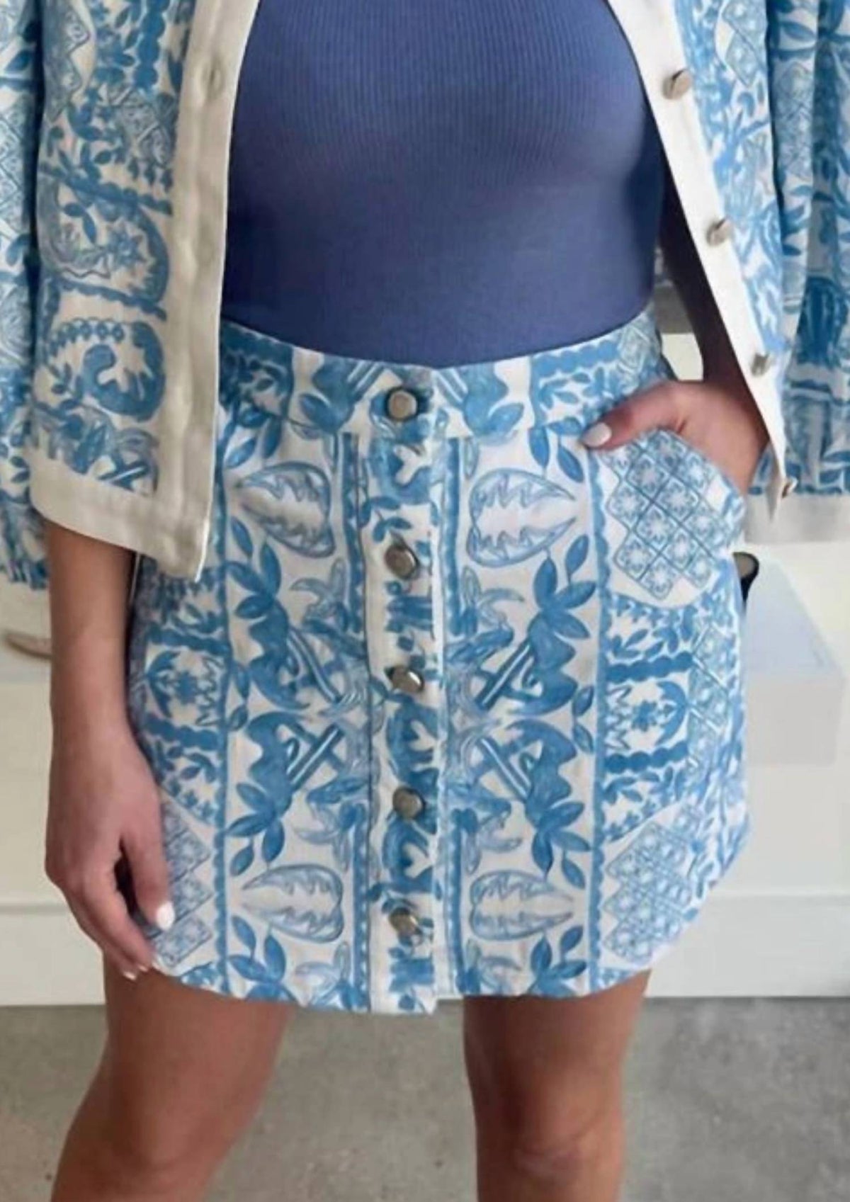 Love The Label - Byron Embroidered Skirt