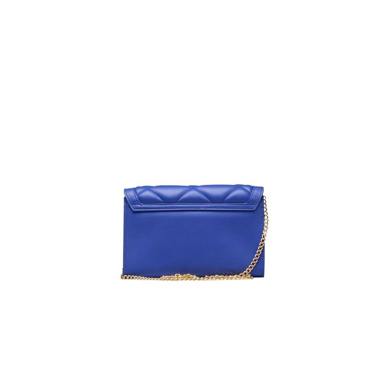 Love Moschino - Women's Polyethylene Crossbody Bag - bags - blue - crossbody - bags