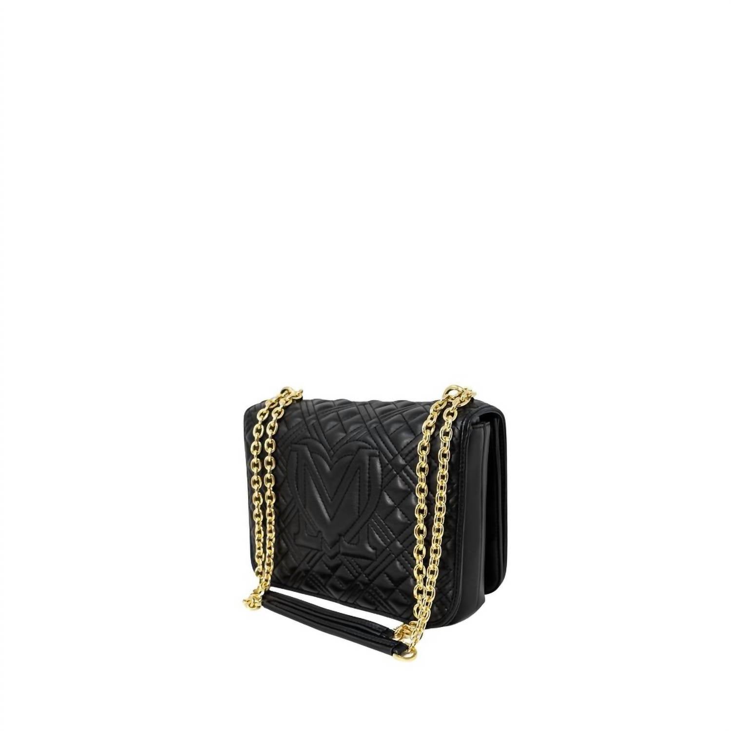 Love Moschino - Women's Polyethylene Handbag - bags - black - handbags