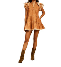 Love The Label - Denim Ember Dress - brown - clothing - cotton