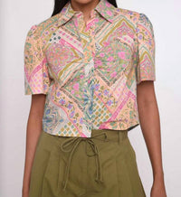 Love The Label - Jamie Button Front Top