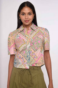Love The Label - Jamie Button Front Top