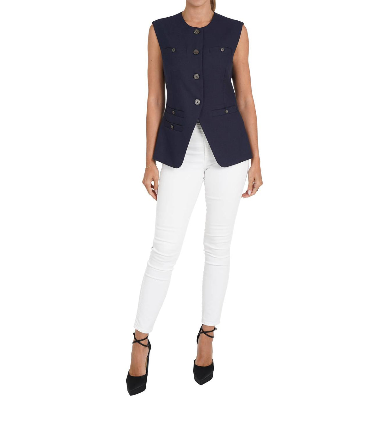 Love Token - Hailey Woven Vest