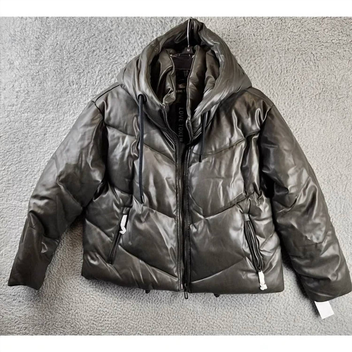 Love Token - Women's Leo Hooded Puffer Jacket
