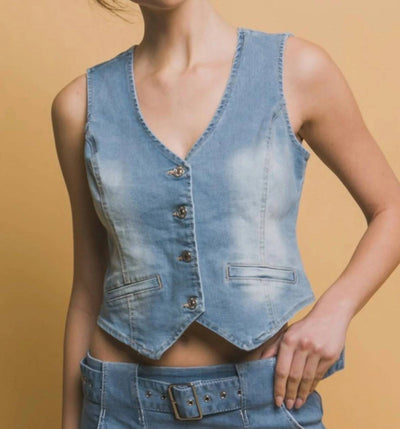 Love Tree - Endless Options Denim Vest