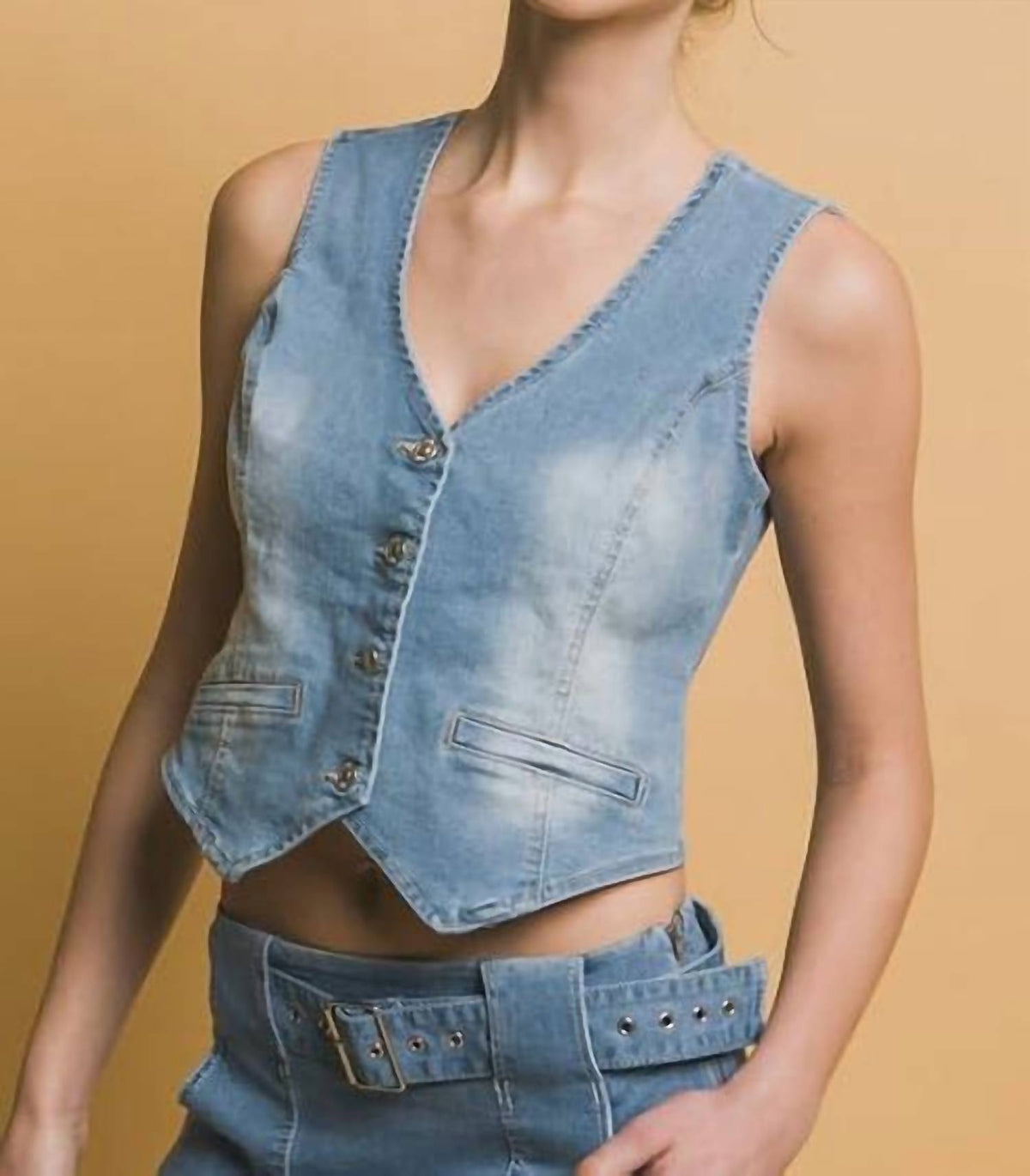 Love Tree - Endless Options Denim Vest