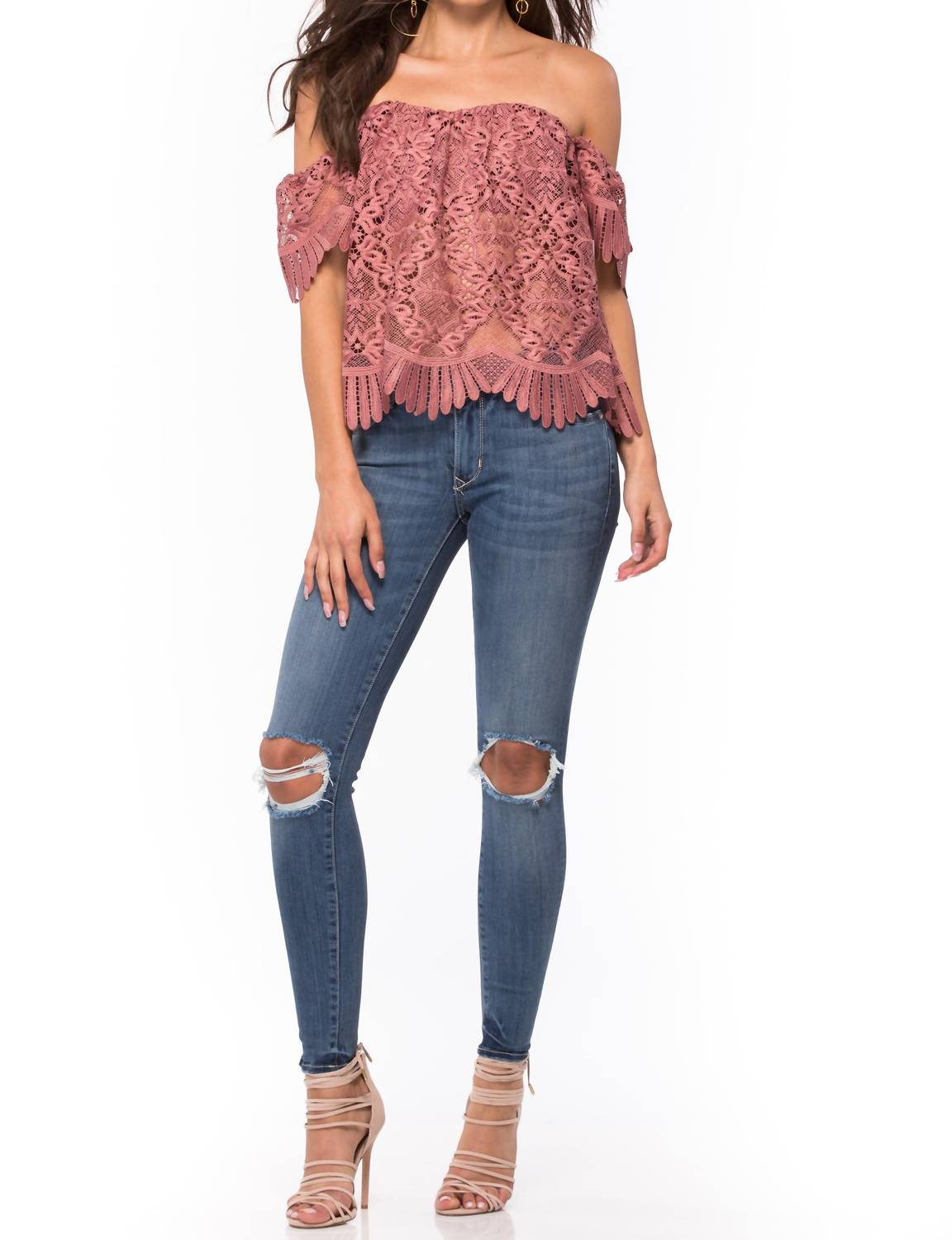Lovers + Friends - Women's Life's A Beach Top - blouses - clothing - patterned