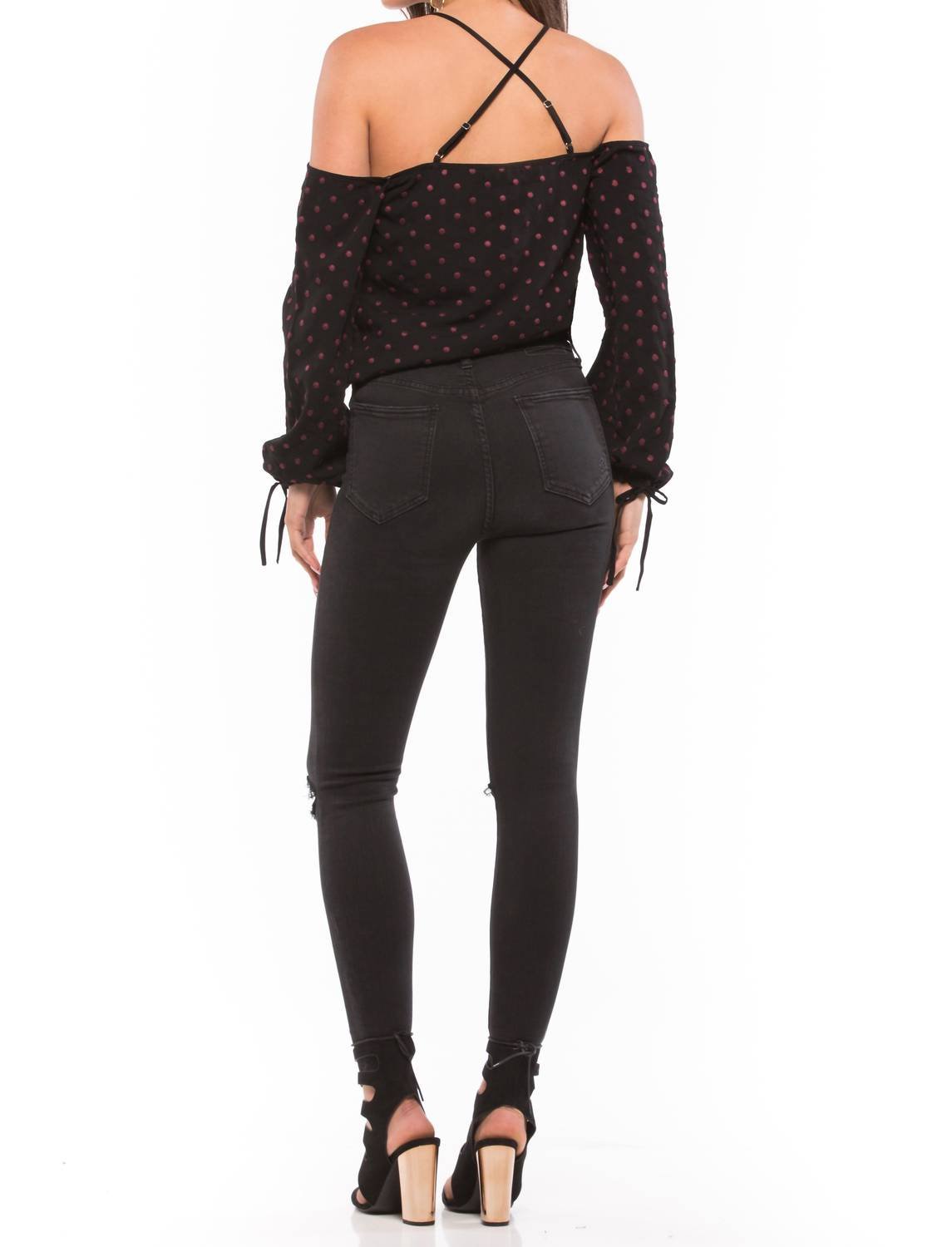 Lovers + Friends - Women's Stone Top - black - blouses - clothing