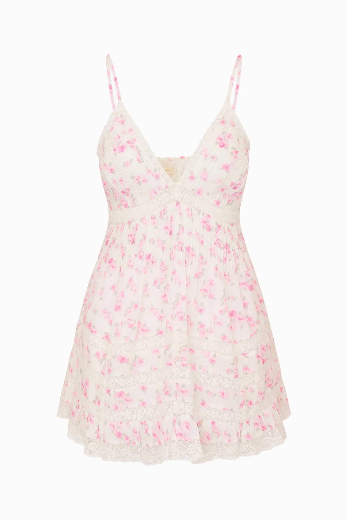 Loveshackfancy - Alonna Blooming Floral Mini Dress