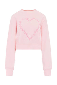 Loveshackfancy - Aneria Loveshackfancy Heart Pullover - clothing - graphic - hoodies