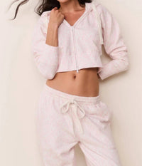 Loveshackfancy - Arienne Cropped Hoodie