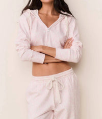 Loveshackfancy - Arienne Cropped Hoodie