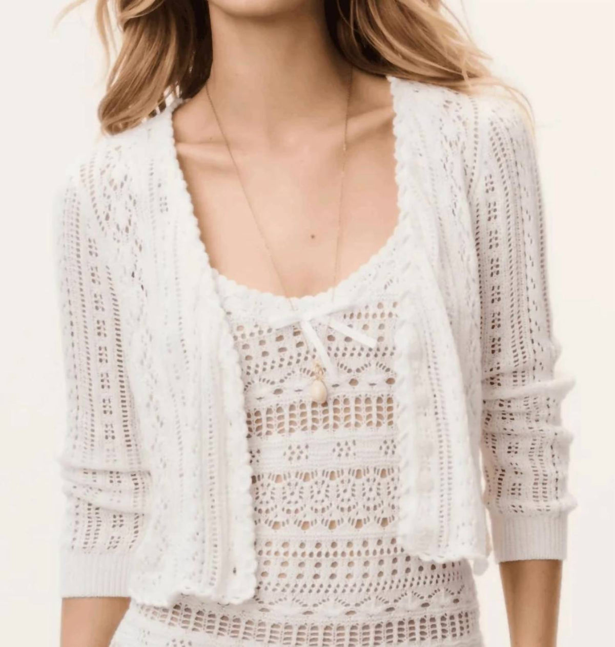 Loveshackfancy - Danilara Crochet Cardigan