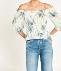 Loveshackfancy - Fifi Shoulder Top