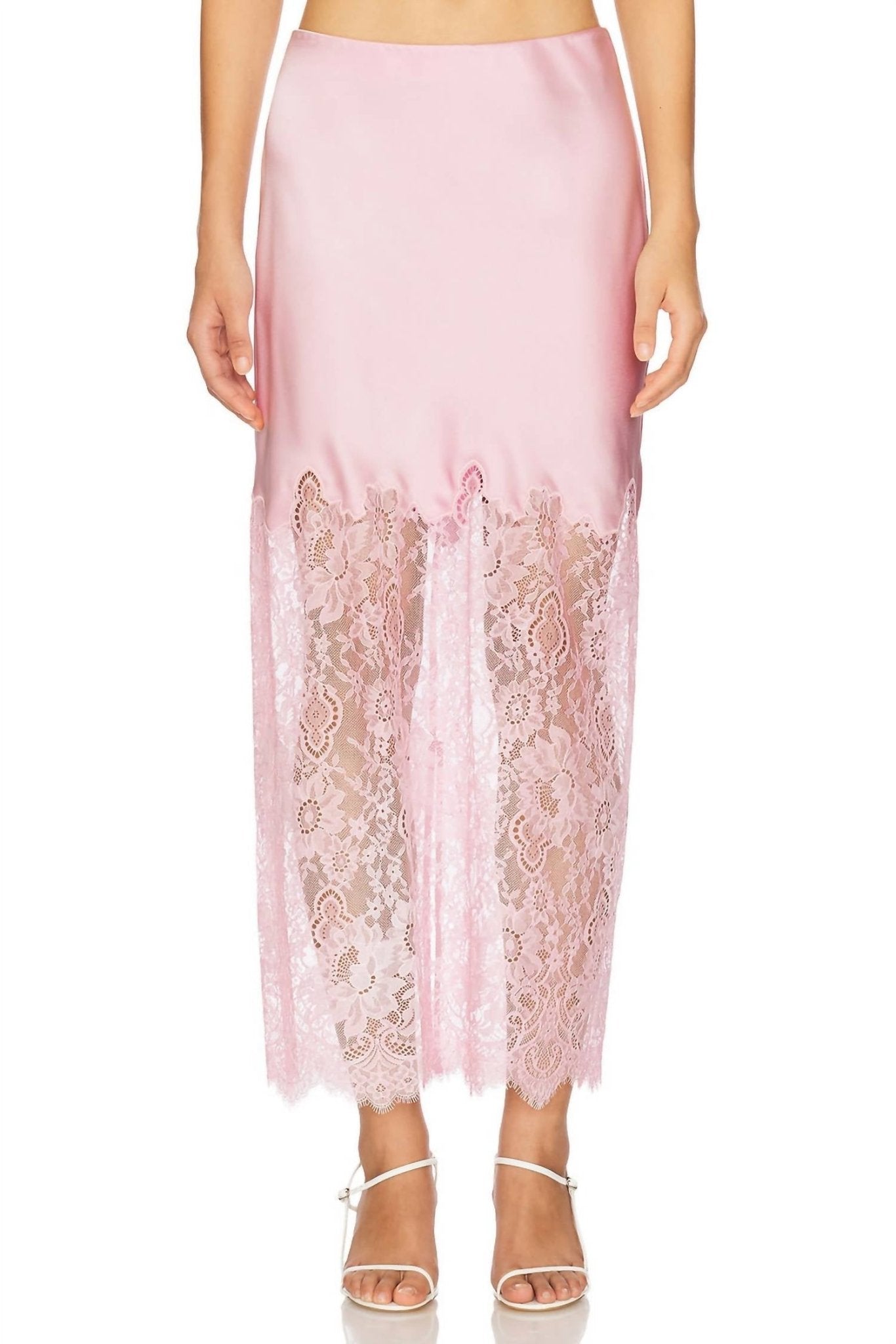 Loveshackfancy - Ilene Skirt - clothing - knee - length - skirts - midi