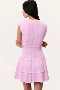 Loveshackfancy - Laighton Stretch Pointelle Mini Dress