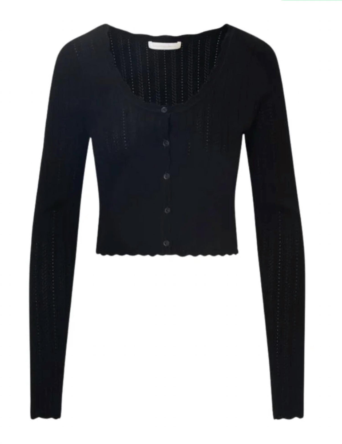 Loveshackfancy - Martti Stretch Pointelle Cardigan