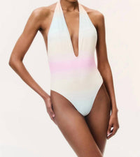 Loveshackfancy - Meegan Ombre One-piece Swimsuit