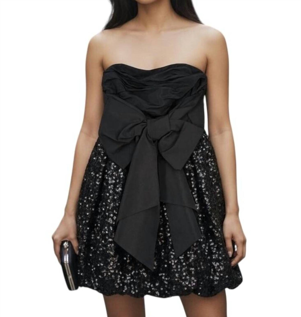 Loveshackfancy - Niko Sequin Bubble Mini Dress