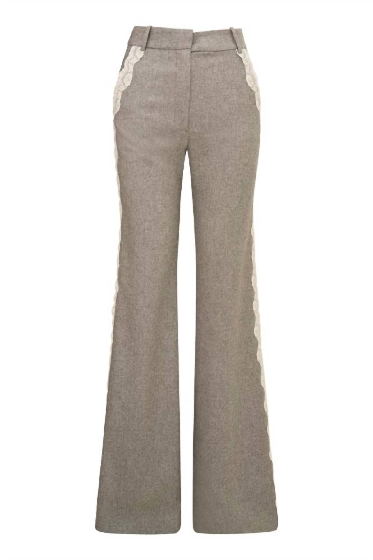 Loveshackfancy - Oriaith Lace Trimmed Trousers