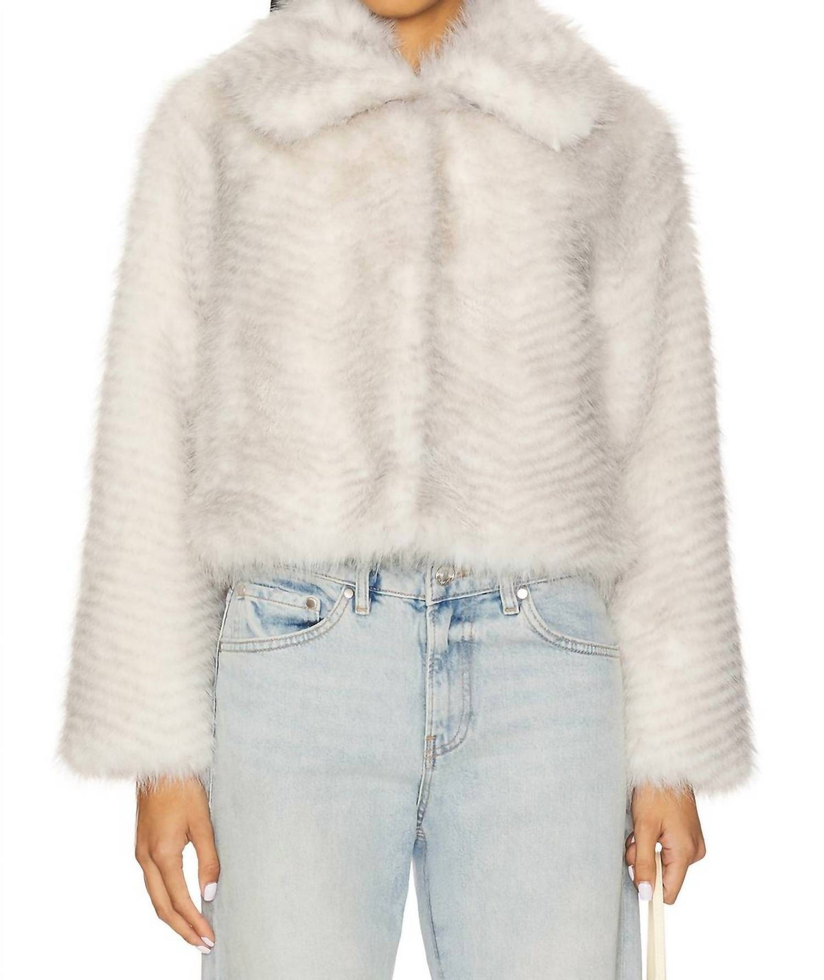 Loveshackfancy - Orlen Faux Fur Jacket