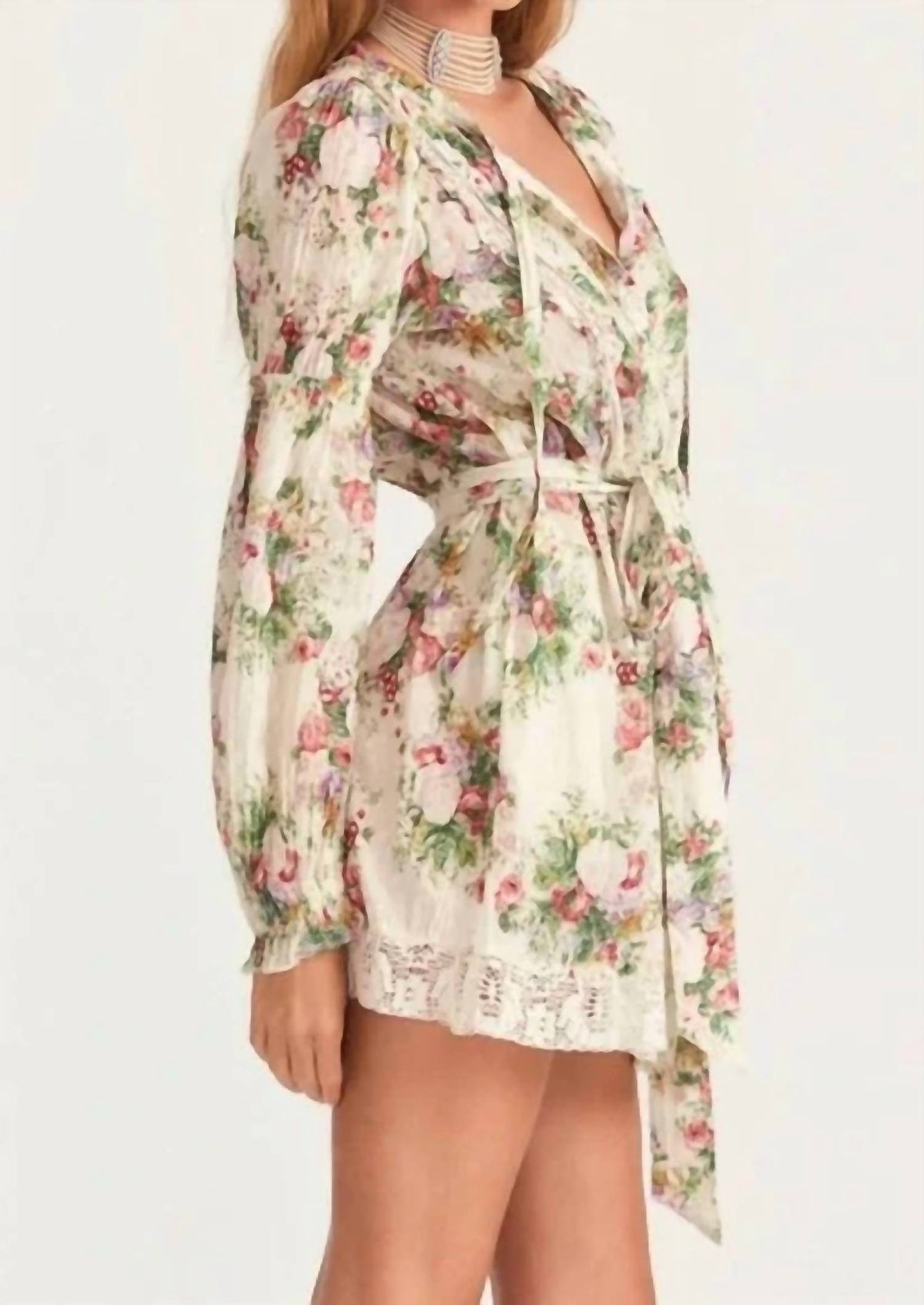 Loveshackfancy - Shining Gemstone Fria Mini Dress