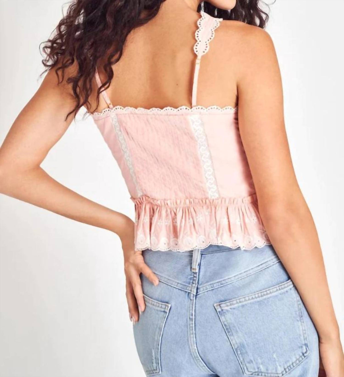 Loveshackfancy - Skipper Bustier Top