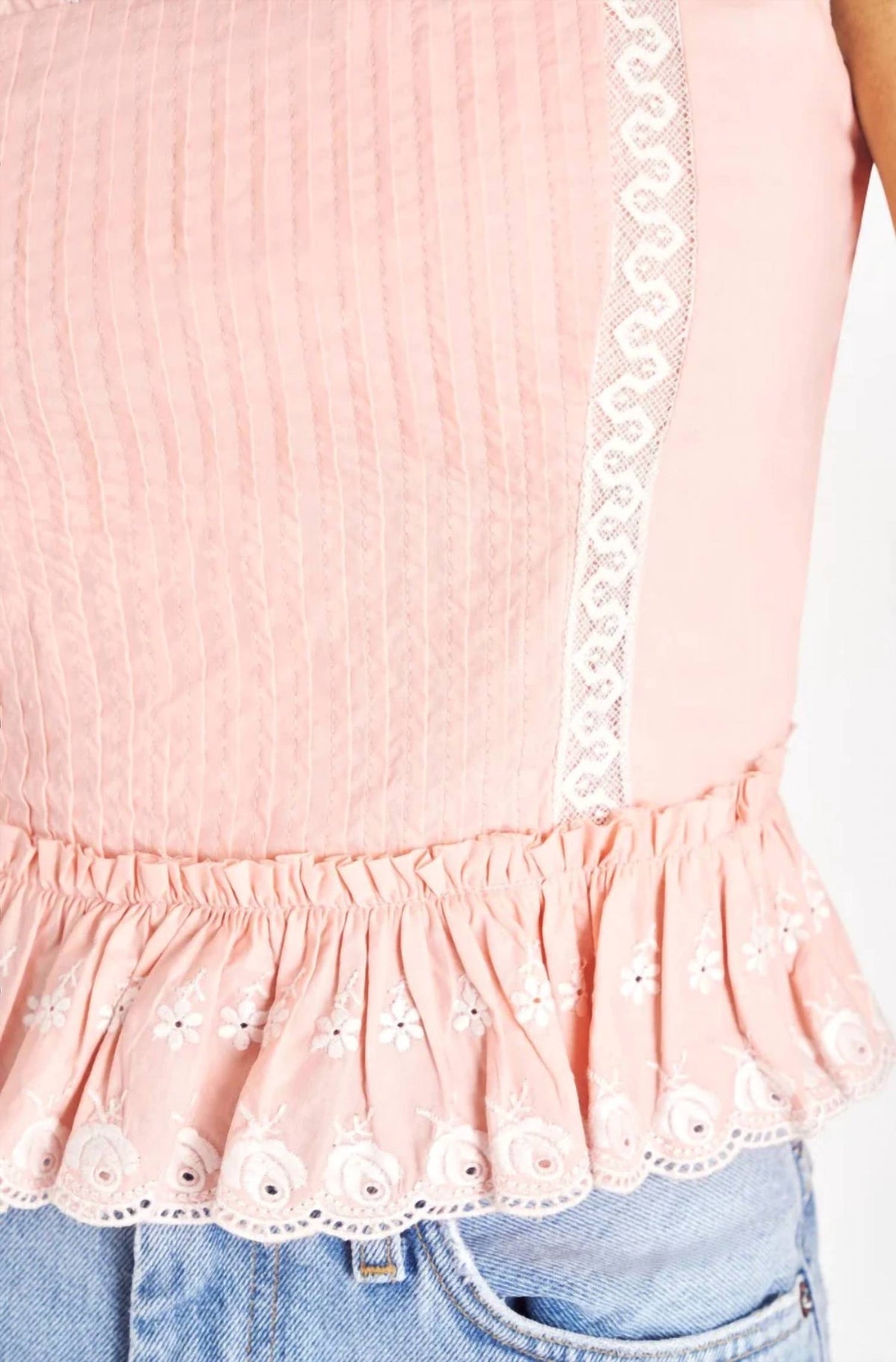 Loveshackfancy - Skipper Bustier Top