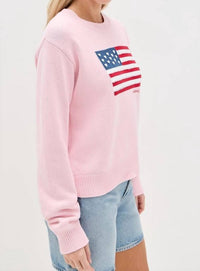 Loveshackfancy - Ty Flag Pullover Sweatshirt