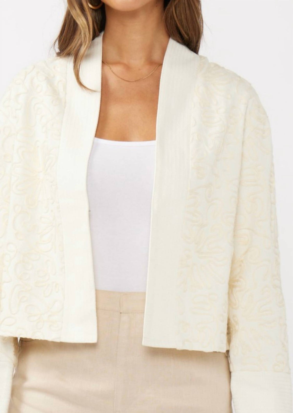 Lovestitch - ANNICSE FLORAL CANVAS JACKET