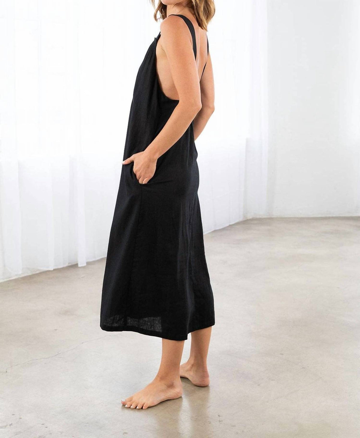 Lovestitch - Linen Midi Dress