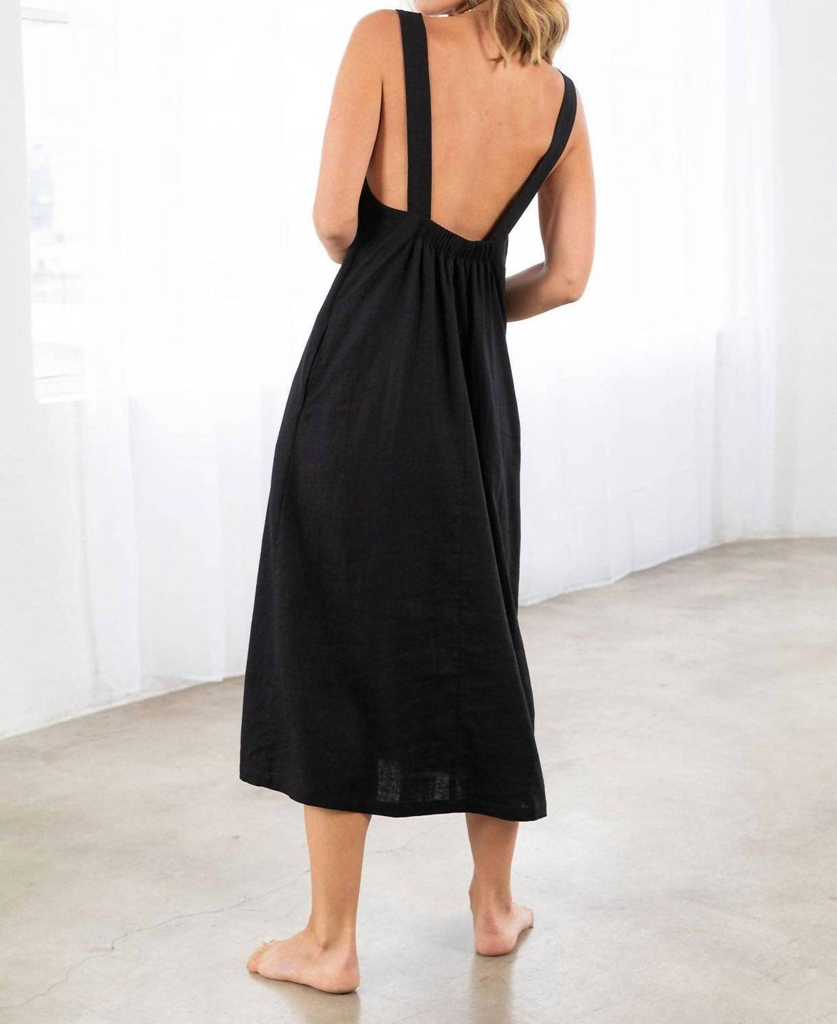 Lovestitch - Linen Midi Dress