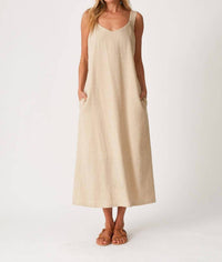 Lovestitch - Linen Midi Dress