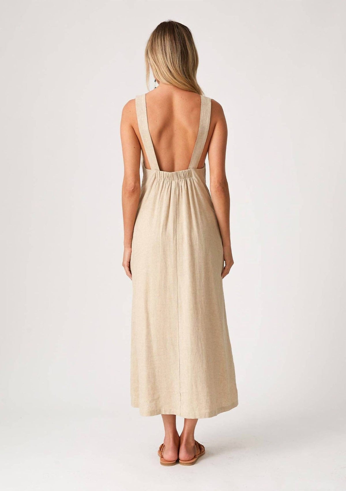 Lovestitch - Linen Midi Dress