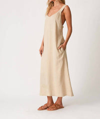 Lovestitch - Linen Midi Dress