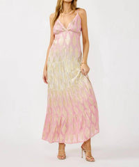 Lovestitch - Shayla Spaghetti Strap Ombre Maxi